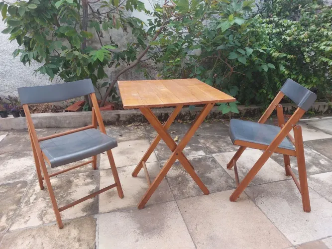Conjunto mesa e cadeiras Tramontina