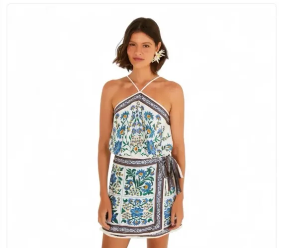 VESTIDO CURTO FARM LINDO