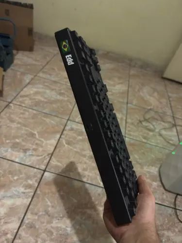 Mouse Razer Deathadder + Teclado mecânico Fallen Falcãozinho (com assinatura)