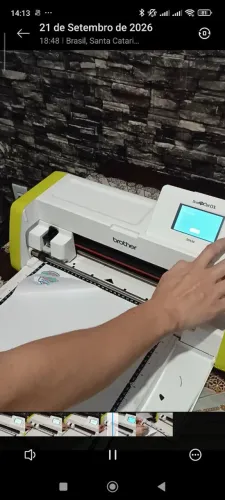 Maquina corte papel brother sdx85 Scan cut