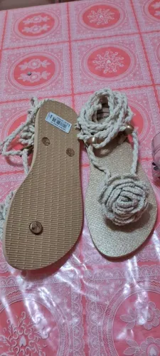 Havaianas de Crochê