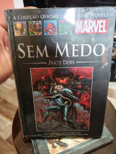 Livro coleção graphic novels sem medo
