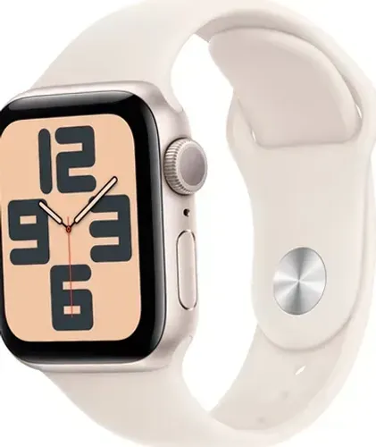 Apple Watch SE 2 40mm Starlight Aluminum - Starlight Sport Band - LACRADO