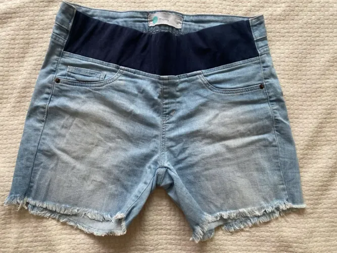 SHORT JEANS PARA GESTANTE MAMY - TAMANHO 42