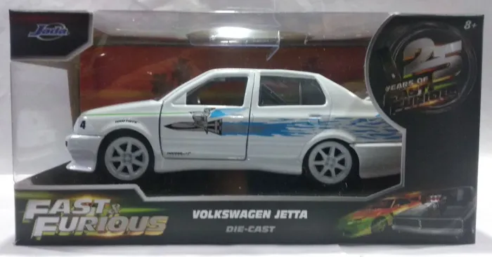 Miniatura Volkswagen Jetta Velozes e furiosos 1:32 Jada
