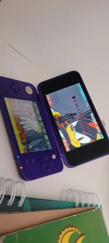 Nintendo New 2ds Xl Edição Roxa - Original usado em ótimo estado