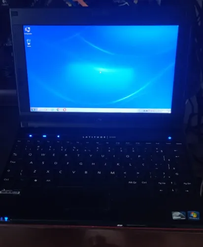 mini notebook dell latitude 2120 2gb ram 250gb hd bateria não segura carga