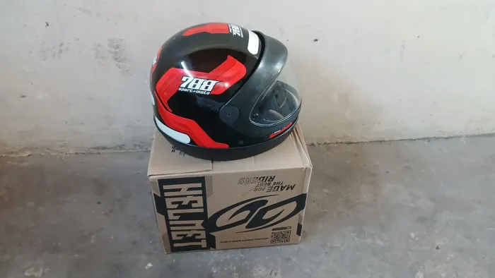 Eu quero vender um capacete para moto