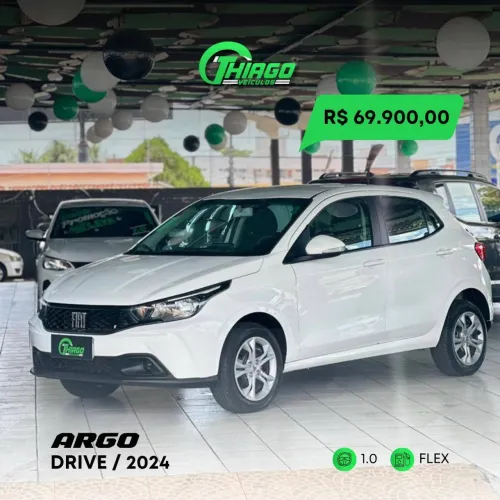 Fiat Argo Drive 1.0 6V Flex 2024