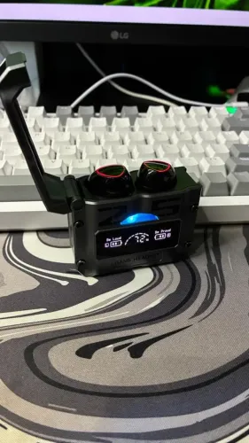 FONE DE OUVIDO BLUETOOTH M25 AUDIO 9D!!!! PROMOÇÃO RELÂMPAGO!!! QUEIMA DE ESTOQUE!!!