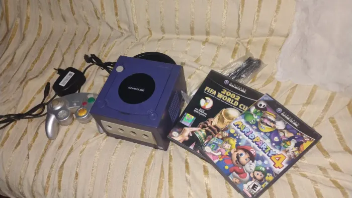 Game cube com jogos 