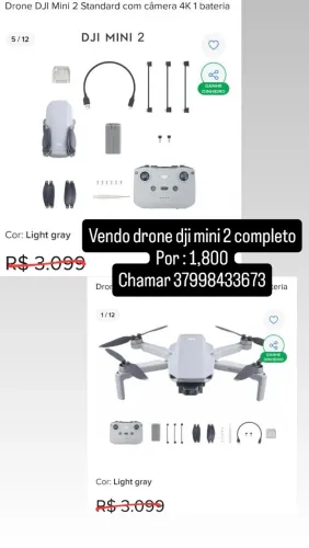 Drone Dji Mini 2 Completo