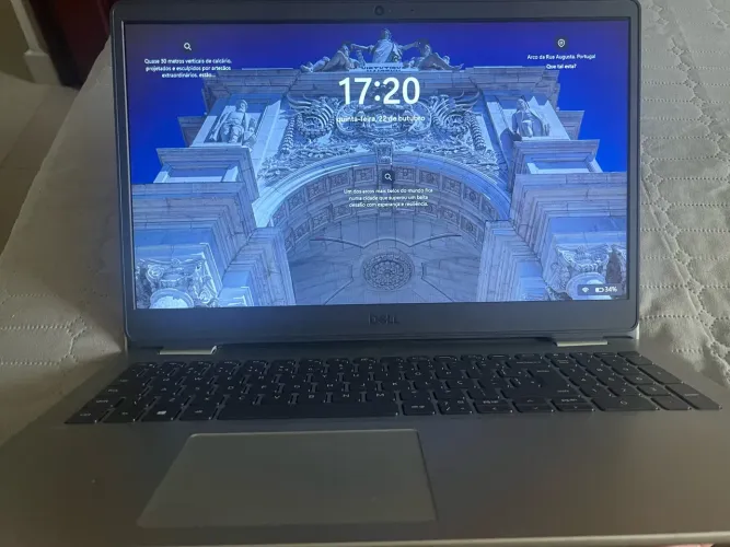Notebook Dell Inspiron i5 10ª Geração, 8GB RAM, 256GB, bateria excelente