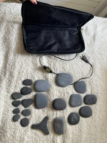 PEDRAS QUENTAS COM BOLSA TÉRMICA