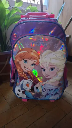 Mochila escolar da Frozen