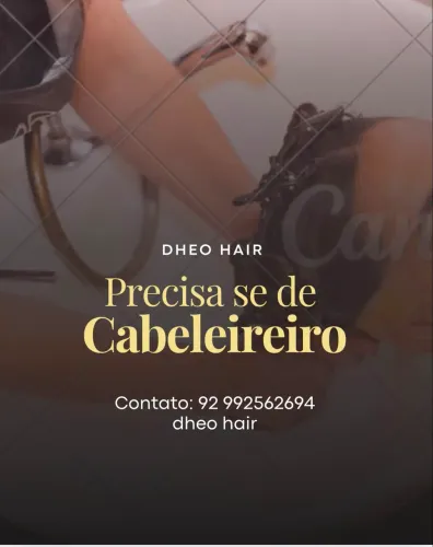 Precisa de cabeleireiro
