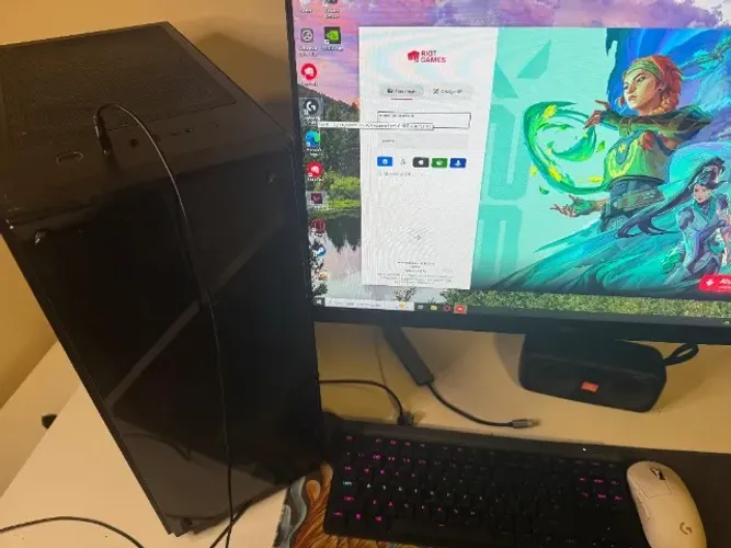 PC Gamer Ryzen 5 + GTX 1660 Super + Kit Logitech de brinde