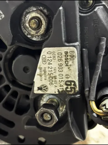 Alternador Bosch 65A Original VW - Motor AP (Gol, Santana, Saveiro, Parati)