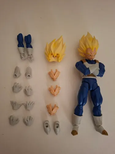 Vegeta s.h. figuarts 4.0. Loose/sem caixa