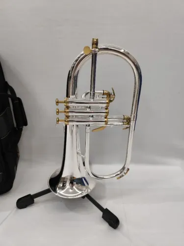 Flugelhorn Tokai TFH-400PG Sib - Prata c/ Dourado - NOVO