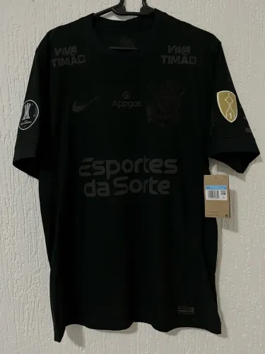 Camisa do Corinthians All black Jogador - Garro 8