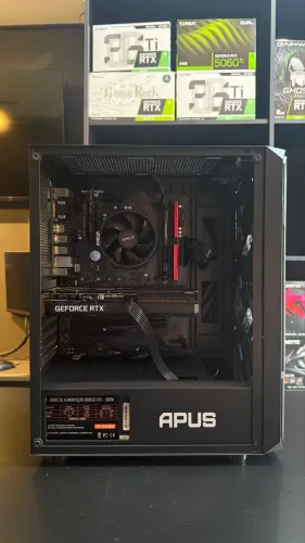Pc gamer Ryzen 5 com Rtx e garantia 