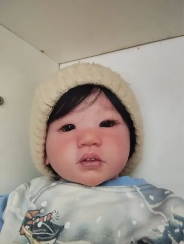 Bebê reborn grande asiático  