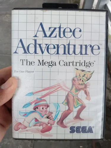 Jogo Master System Azetec Adventure