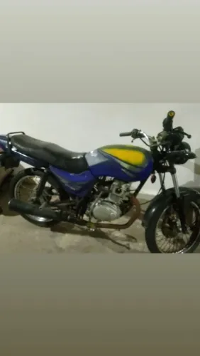 Moto 125  azul