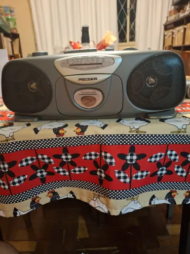 MINISOM PORTÁTIL PRECISION COM TOCA FITAS
