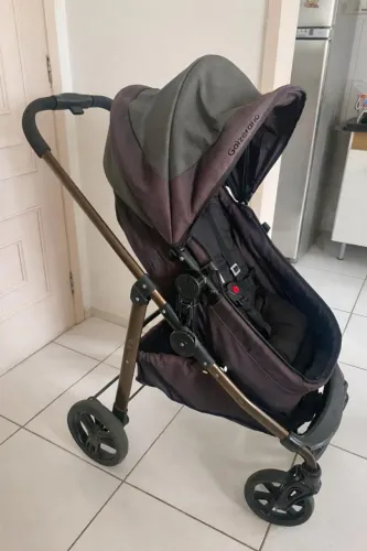 Carrinho Moisés GALZERANO + Bebê Conforto (3 em 1)