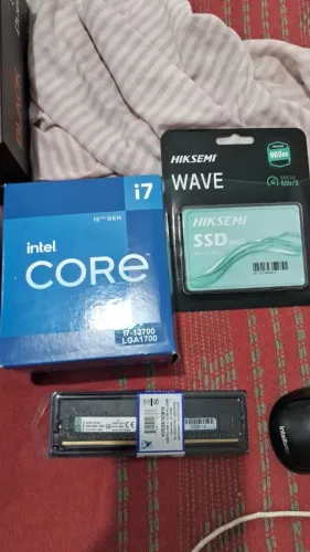 KIT PLACA-MÃE ASUS,PROCESSADOR I7 12ª LGA1700, 16GB DDR4, SSD 960GB E FONTE REAL 500W