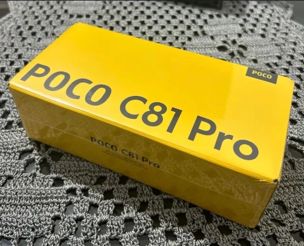 Celular Xiaomi POCO C81 Pro Dual SIM de 256GB