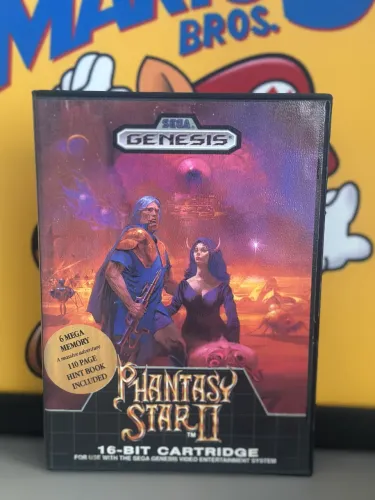 Phantasy Star II RPG Mega Drive original