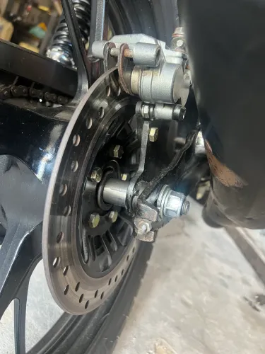 Freio a disco traseiro para 150 e 160
