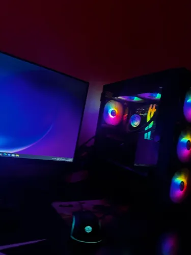 ? SETUP GAMER COMPLETO | Ryzen 5 5600 + RX 7600 XT + Monitor 180Hz | IMPECÁVEL ?