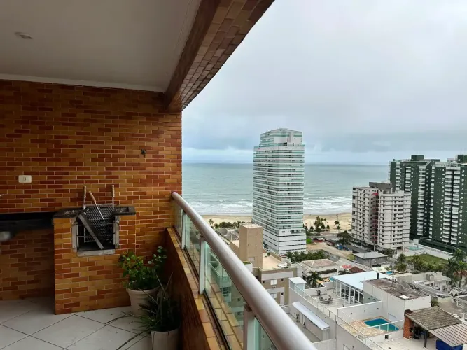 Imóvel para aluguel com 85 metros quadrados com 2 quartos em Canto do Forte - Praia Grande