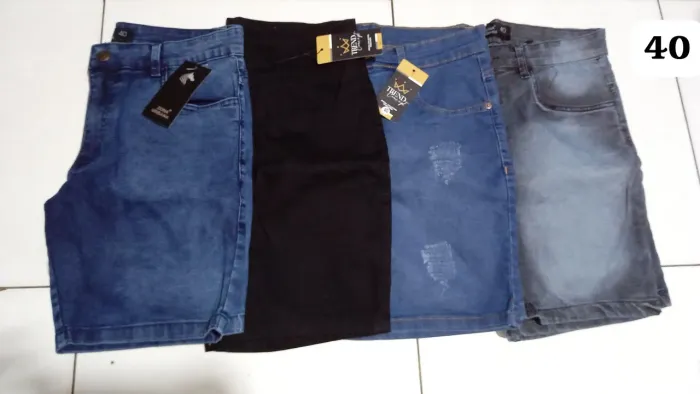 bernudas jeans do 36 ao 46