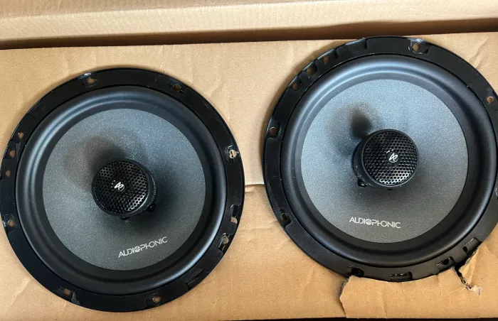 Par Alto falante Coaxial Audiophonic