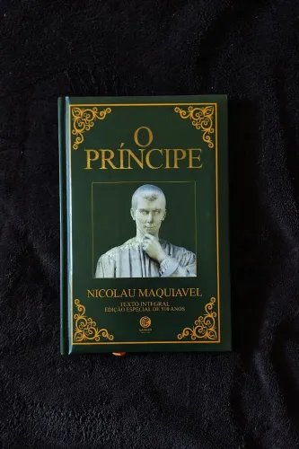Livro O Príncipe (Nicolau Maquiavel) - Edição de Luxo 