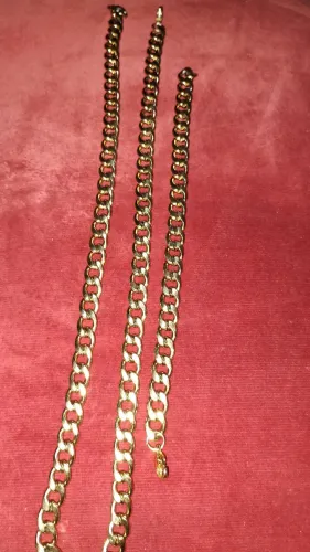 Cordão de aço masculino