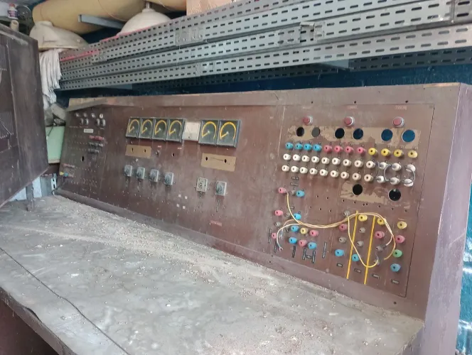 Painel de controle industrial
