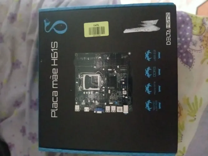 Kit i5 3330+placa mãe 1155+4gb de memória ram placa mae nova com m2