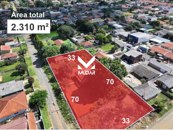 Terreno com 2.310 m2 em Uvaranas