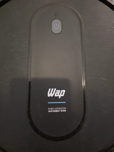 WAP Aspirador de Pó Robot W400 3 em 1, Automático, 300ml, 30W 10,8VDC Bivolt