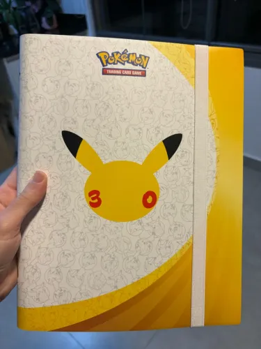 Fichário coleção Pokémon 30 anos