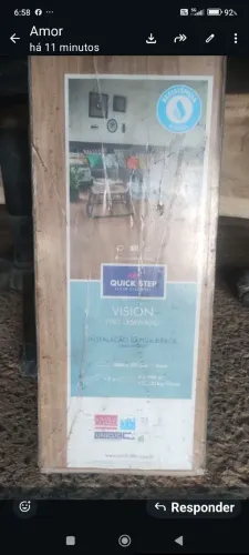 Piso Laminado Quick-Step Vision 8mm - Resistente à Água