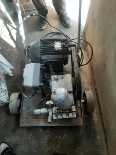 Lavadora de Alta Pressão Industrial 7,5 CV WEG - Reformada, trifasica.