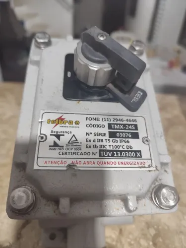 Título: Chave Seletora Industrial Antiexplosão Telbra TMX-24S IP66