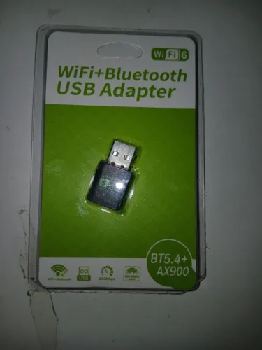 Adaptador USB WiFi 6 + Bluetooth 5.4 Antena Potente AX900